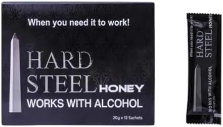 HARD STEEL HONEY| 12 SACHETS |20GM