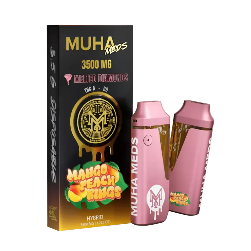 MUHA MEDS MELTED DIAMOND DISPOASABLES | 3.5 GM | 5CT 