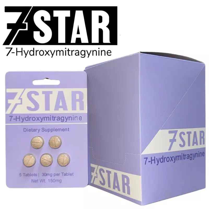 7STAR 7 HYDROXYMITRAGYNINE 5 TABS 30MG 10PK
