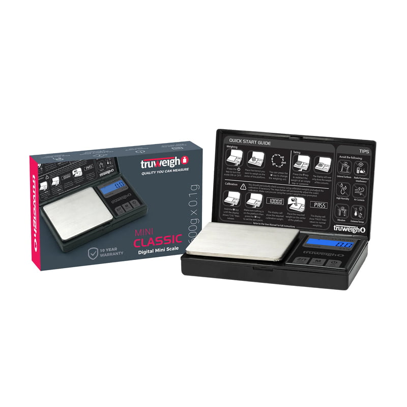 TRUWEIGHT MINI CLASSIC 600G X 0.1G BLACK