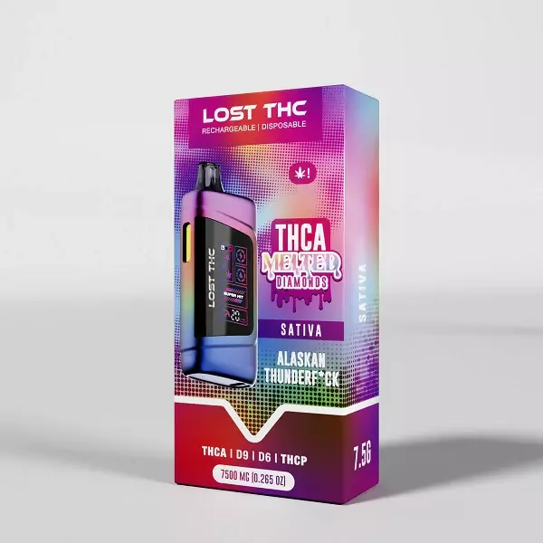 Lost THC V3 Rainbow Edition Disposable Device