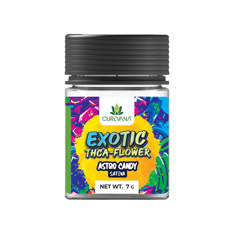 CUREVANA EXOTIC THC-A FLOWER 7GRAMS