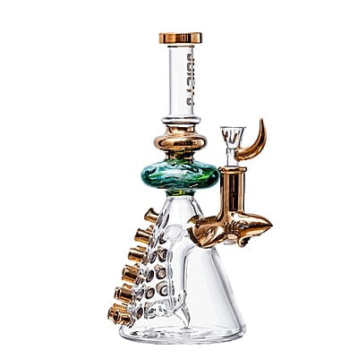 JUICY J MIDAS THE GOLDEN SHARK JJ-273 WATER PIPE JUICY J MIDAS THE GOLDEN SHARK JJ-273 WATER PIPE
