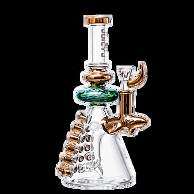 JUICY J MIDAS THE GOLDEN SHARK JJ-273 WATER PIPE JUICY J MIDAS THE GOLDEN SHARK JJ-273 WATER PIPE