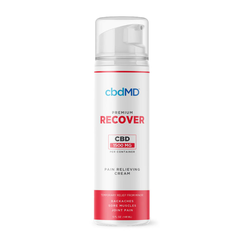 CBDMD PREMIUM RECOVER CBD PAIN RELIEVING CREAM | 1500MG