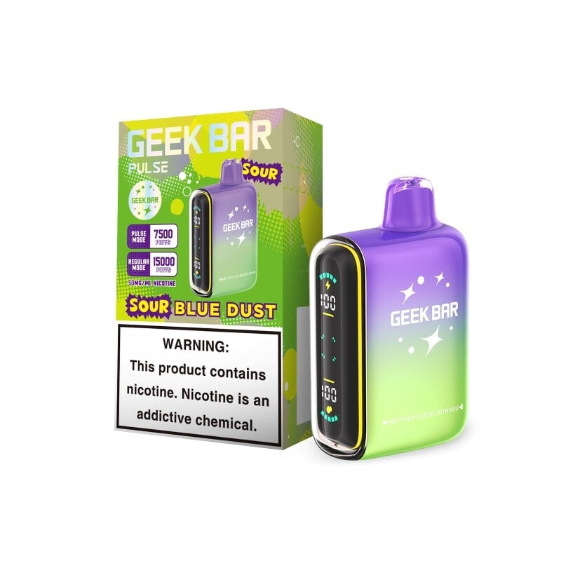 GEEK BAR PULSE SOUR EDITION 15000 PUFFS GEEK BAR PULSE SOUR EDITION 15000 PUFFS
