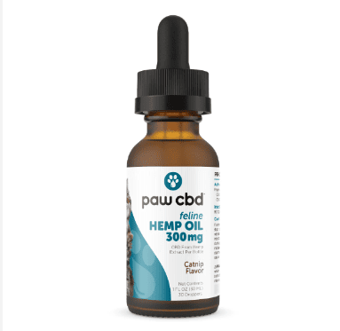 PAW CBD FELINE HEMP OIL | 300MG | CATNIP FLAVOR