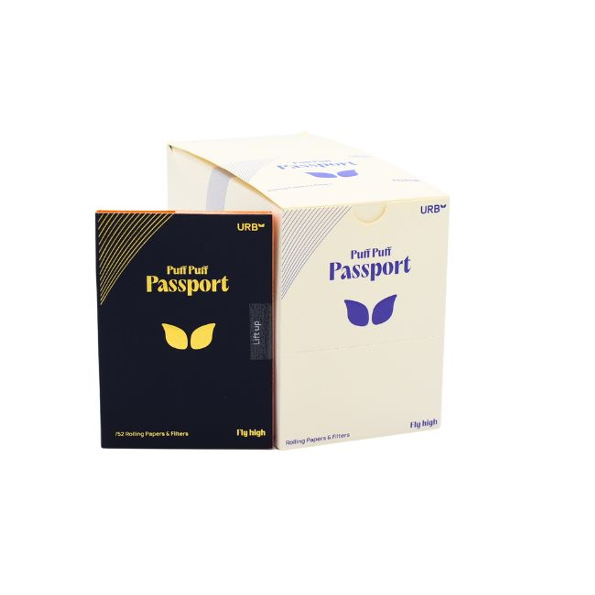 URB PUFF PUFF PASSPORT | 52 Rolling Papers & Filters | 25 Count Box