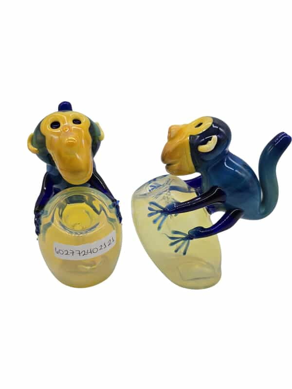 CLIMBING MONKEY BUBBLER HAND PIPE