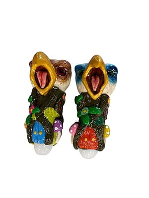 5.1inch clay handpipe with eagle design 5.1inch clay handpipe with eagle design