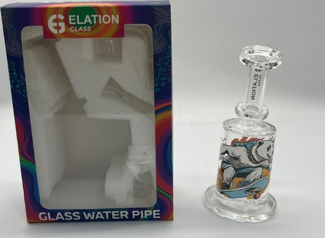 BOX SET WITH BANGER NAIL GLASS CARBCAP FUNNEL BOWL