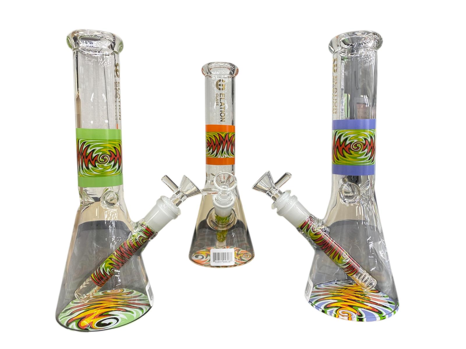 10inch decal logo waterpipe