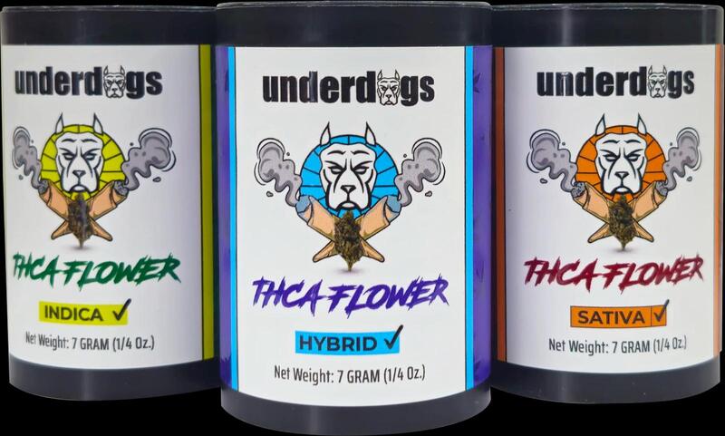 UNDERDOGS THCA 7GM FLOWER 