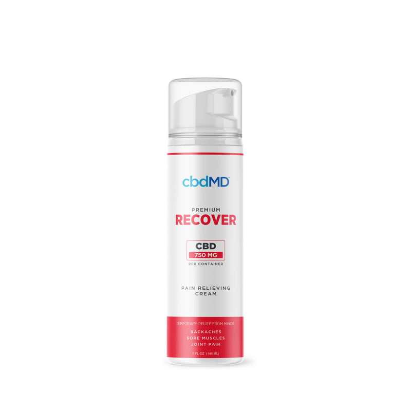 CBDMD PREMIUM RECOVER CBD PAIN RELIEVING CREAM | 750MG