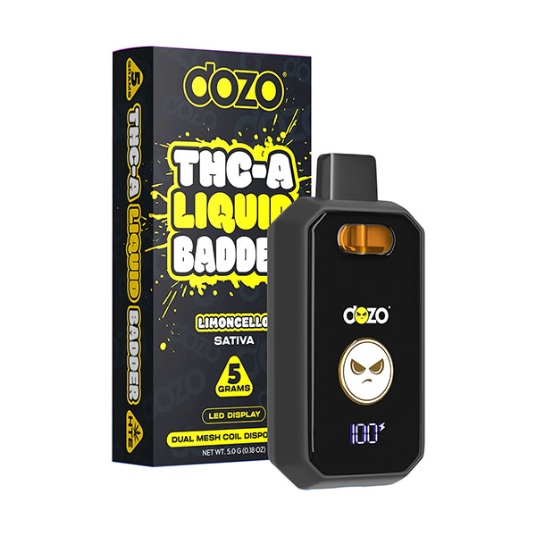 DOZO THC-A LIQUID BADDER 5GM DISPOSABLE