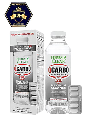 HERBAL CLEAN Q CARBO (CLEAR 20) W 5 PURITEX CLEANSING TABLETS HERBAL CLEAN Q CARBO (CLEAR 20) W 5 PURITEX CLEANSING TABLETS