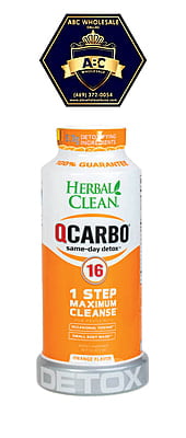 HERBAL CLEAN 160Z Q CARBO DETOX HERBAL CLEAN 160Z Q CARBO DETOX