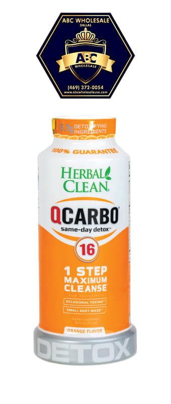 HERBAL CLEAN 160Z Q CARBO DETOX 