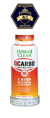 HERBAL CLEAN 160Z Q CARBO DETOX HERBAL CLEAN 160Z Q CARBO DETOX