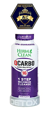 HERBAL CLEAN 160Z Q CARBO DETOX HERBAL CLEAN 160Z Q CARBO DETOX