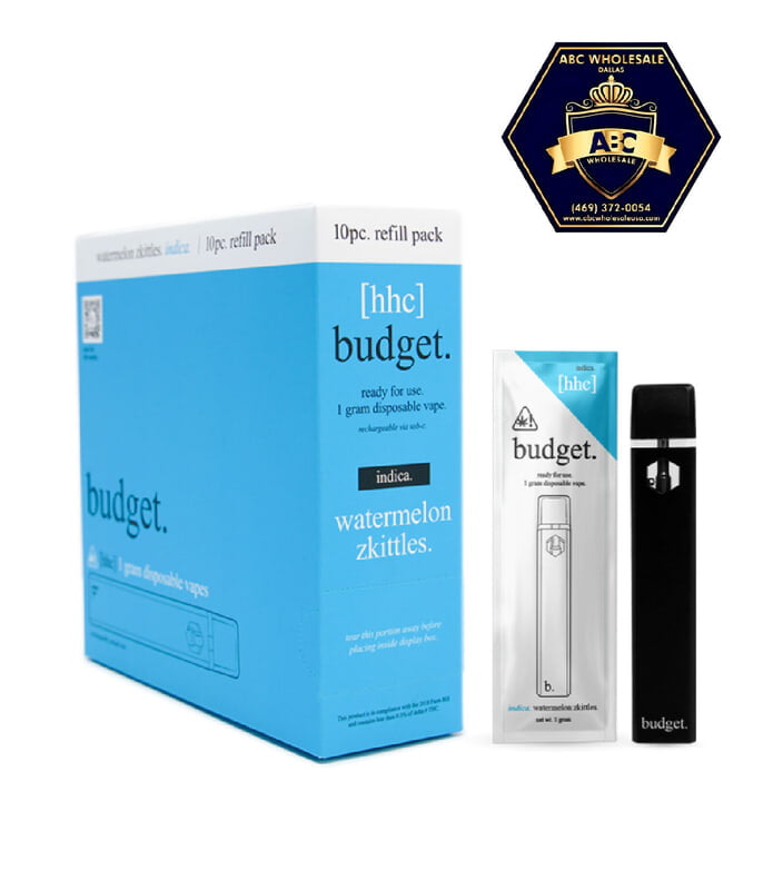 BUDGET HHC REFILL PACK DISPOSABLE VAPE | 10CT | 1GM BUDGET HHC REFILL PACK DISPOSABLE VAPE | 10CT | 1GM
