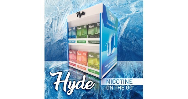 HYDE NICOTINE STRIPS FILLED DISPLAY 30CT