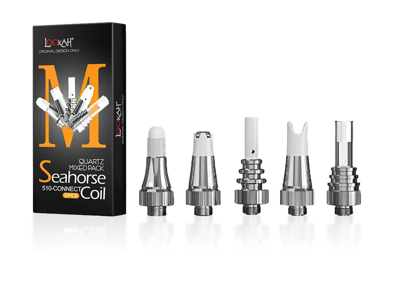 LOOKAH SEAHORSE 510-CONNECT COILD QUARTZ MIXED PACK 5PCS