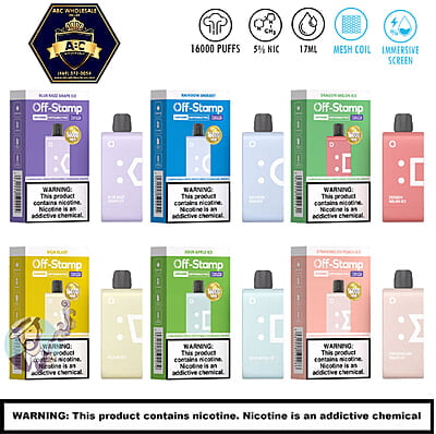 OFF-STAMP SW16000 DISPOSABLE PODS 5CT