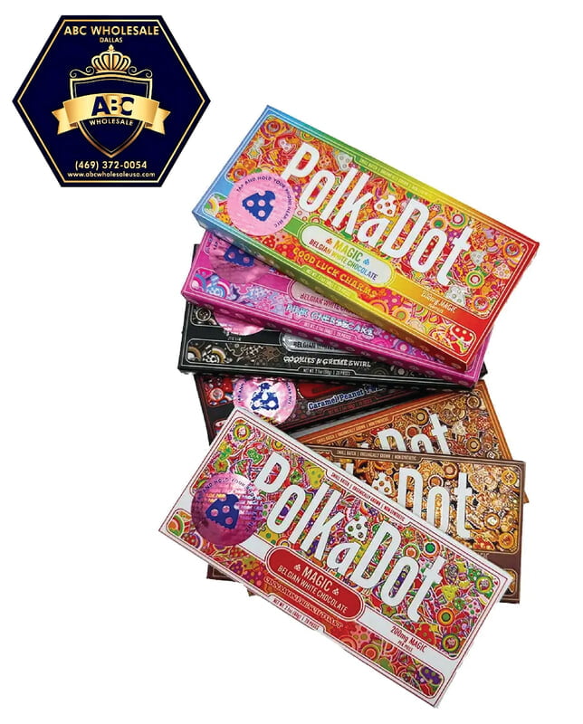 POLK A DOT MUSHROOM MAGIC BLEND CHOCOLATE | 20PCS BAR  | 500MG 